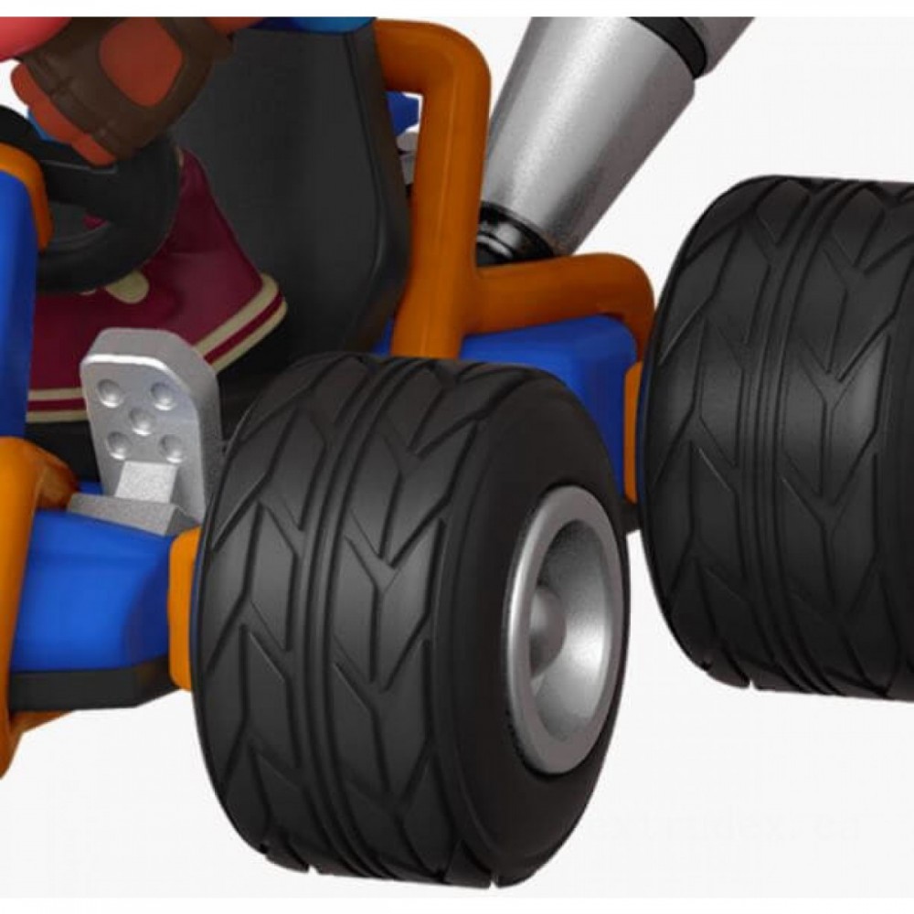 Crash Bandicoot Accident Crew Racing Funko Pop! Experience