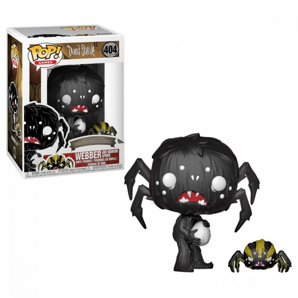 Do Not Deprive Webber with Crawler Funko Stand Out! Vinyl