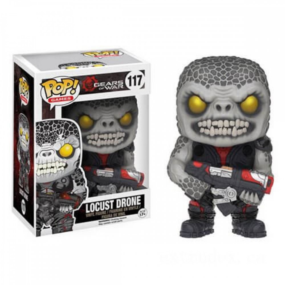 Gears of Battle Locust Drone Funko Stand Out! Plastic