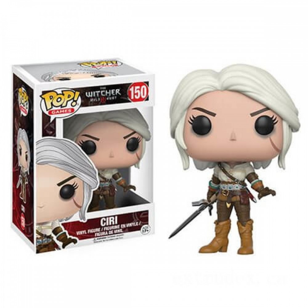 Gift Guide Sale - Witcher Ciri Funko Stand Out! Vinyl - Sale-A-Thon Spectacular:£8