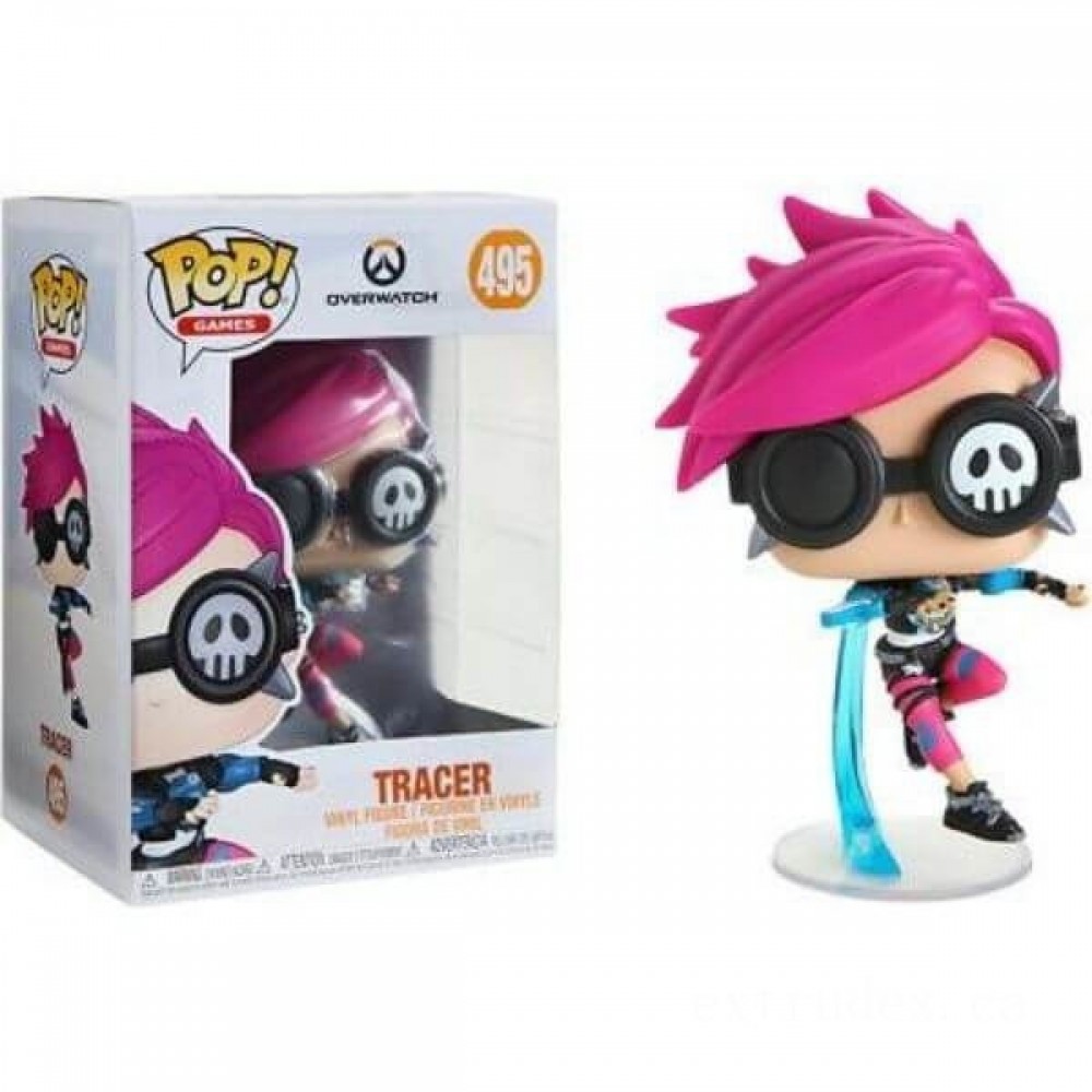 Overwatch - Tracer Punk EXC Funko Stand Out! Plastic