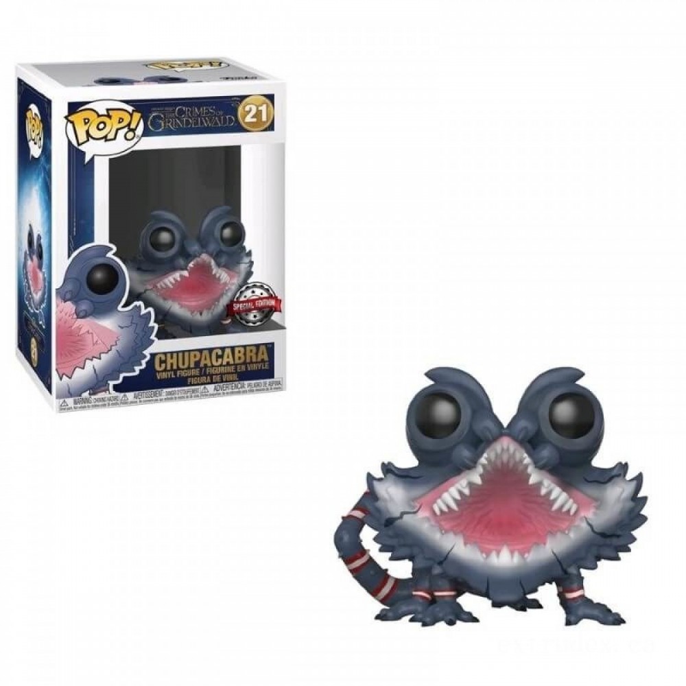 Great Beasts 2 Chupacabra With Open Oral Cavity EXC Funko Pop! Vinyl fabric