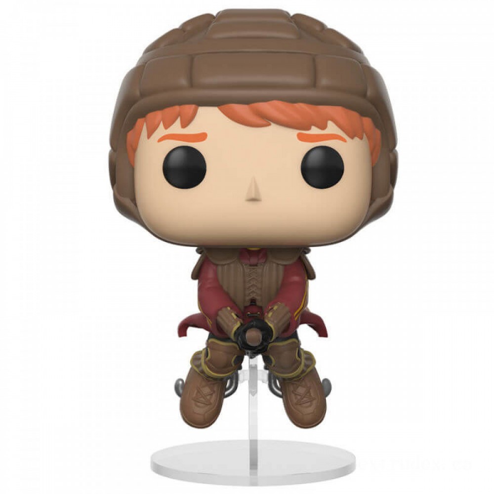 Harry Potter Ron on Broom Funko Stand Out! Vinyl
