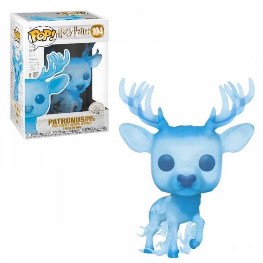 Members Only Sale - Harry Potter Harry's Patronus Funko Stand out! Vinyl fabric - New Year's Savings Spectacular:£7