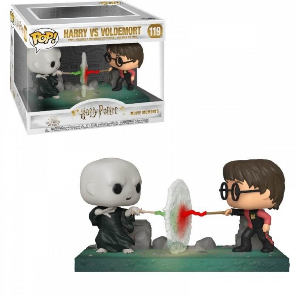 Closeout Sale - Harry Potter Harry VS Voldemort Funko Stand Out! Motion picture Second - Internet Inventory Blowout:£25