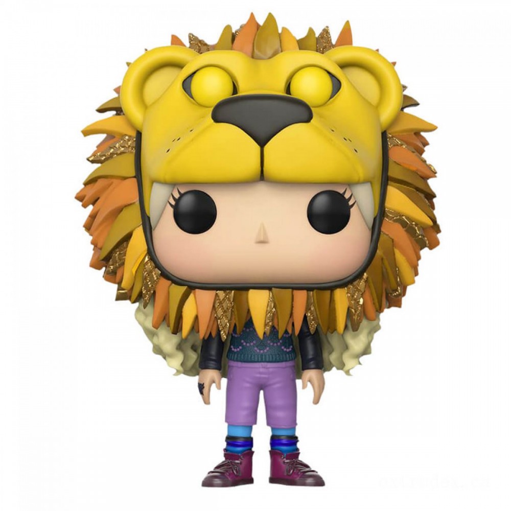 Harry Potter Luna Lovegood (Cougar Scalp) Funko Stand Out! Plastic