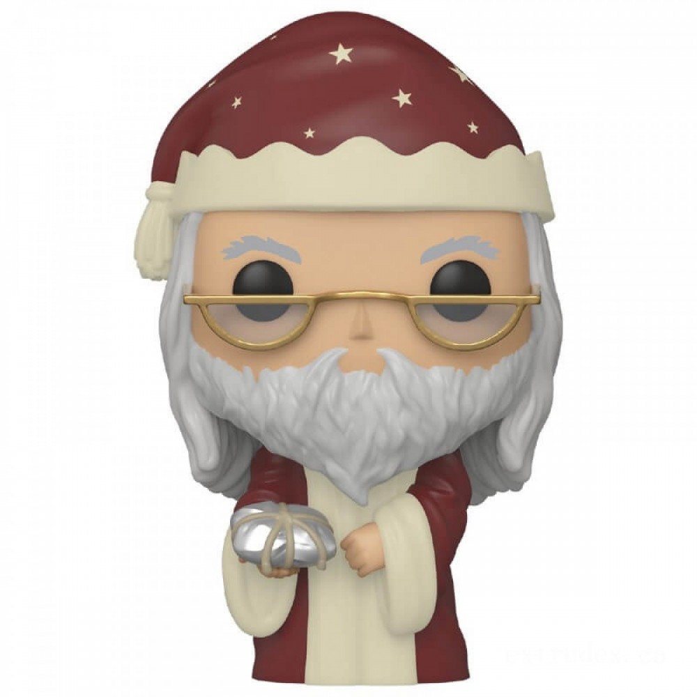 Harry Potter Holiday Season Albus Dumbledore Funko Stand Out! Plastic