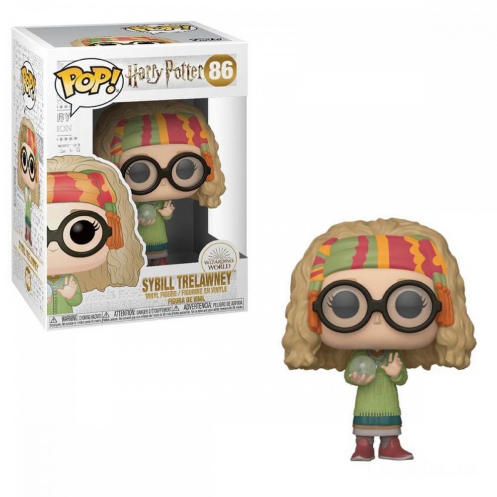 Harry Potter Professor Sybill Trelawney Funko Stand Out! Plastic