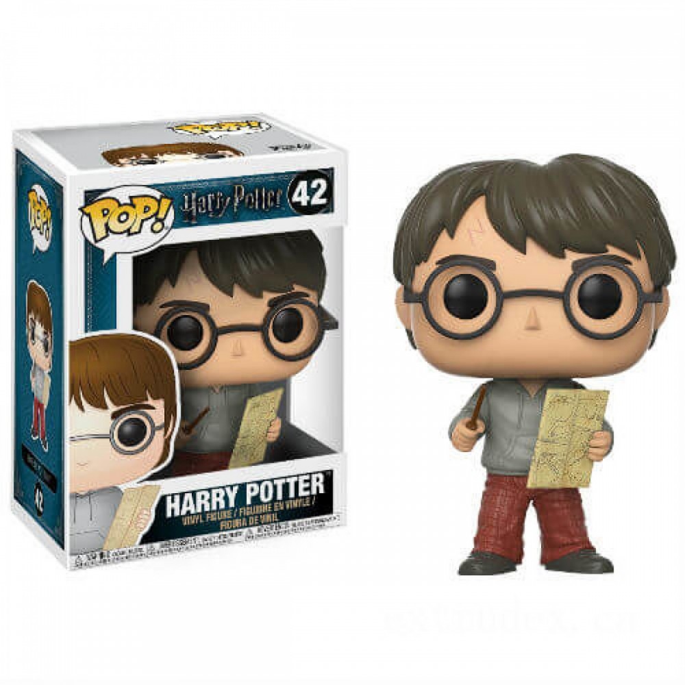 Harry Potter Harry with Marauders Chart Funko Stand Out! Vinyl