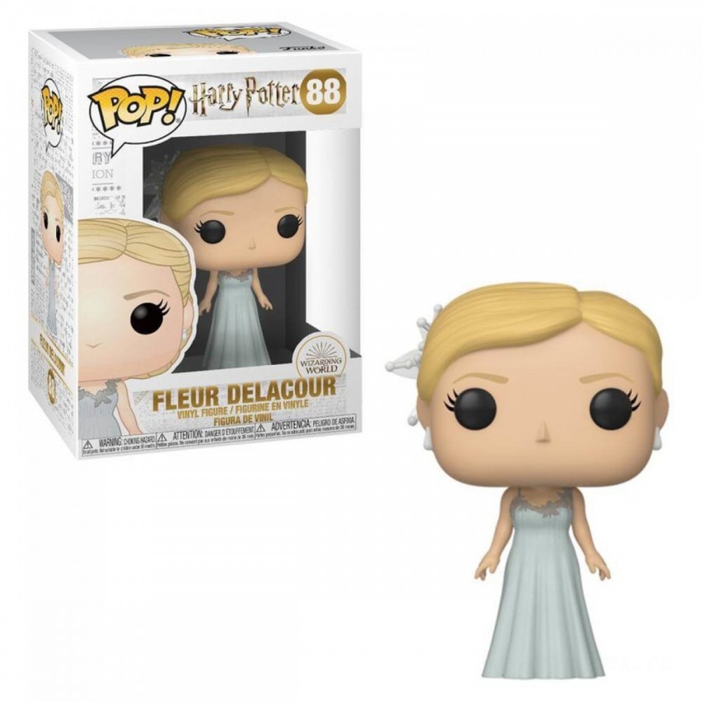 Harry Potter Yule Round Fleur Delacour Funko Stand Out! Plastic