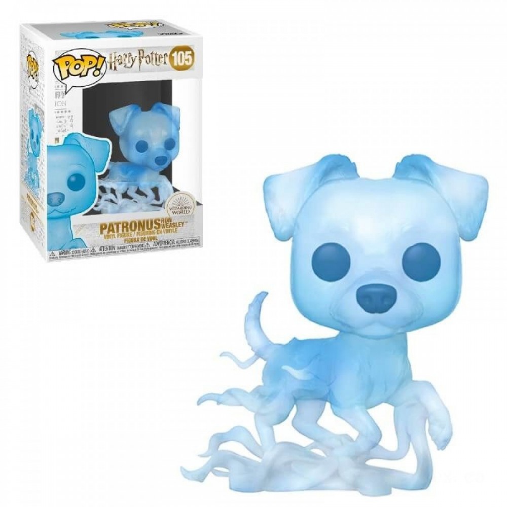 While Supplies Last - Harry Potter Ron's Patronus Funko Stand out! Plastic - Virtual Value-Packed Variety Show:£8