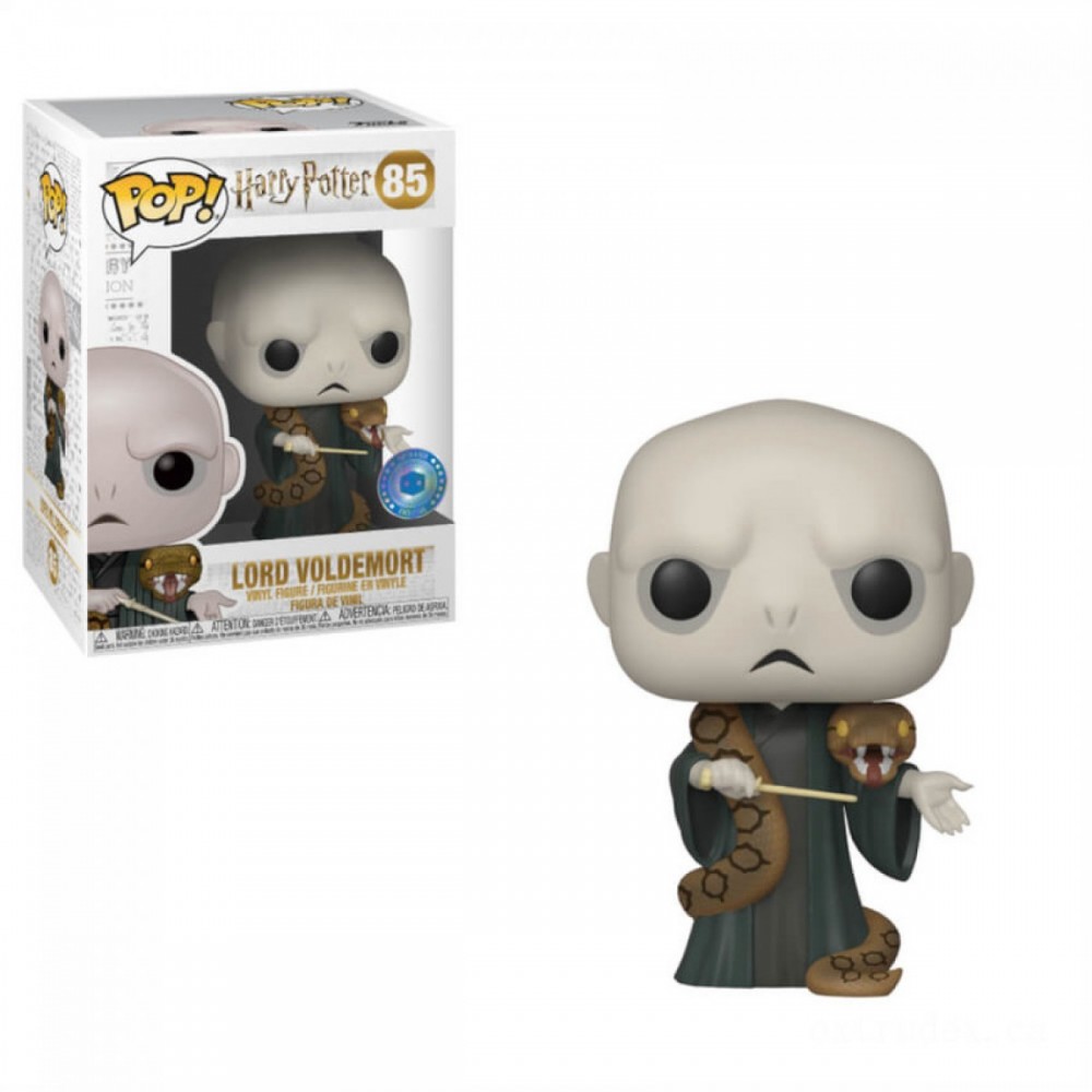 PIAB EXC Harry Potter Voldemort along with Nagini Funko Stand Out! Vinyl fabric