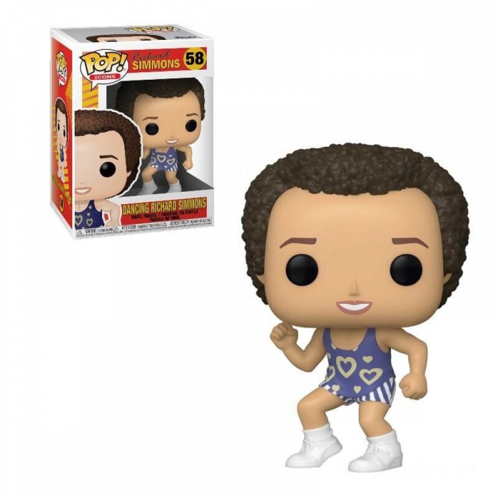 Dancing Richard Simmons Stand Out! Plastic Figure