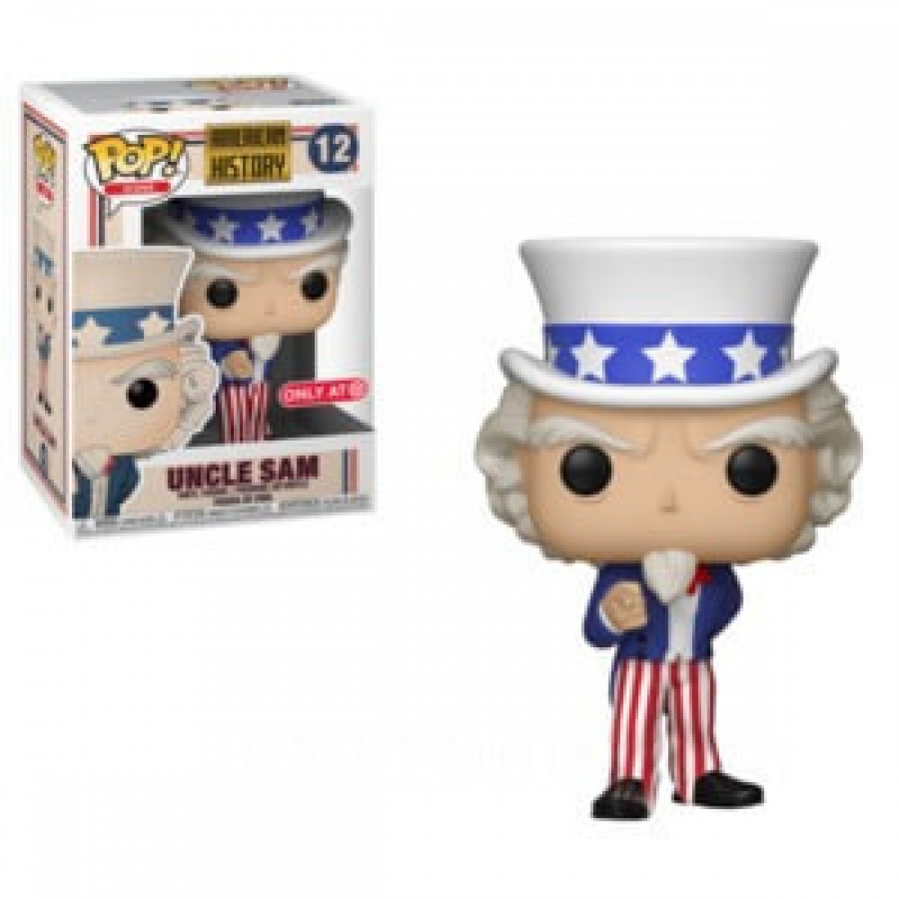 Year-End Clearance Sale - Uncle Sam EXC Funko Stand Out! Vinyl fabric - Black Friday Frenzy:£10