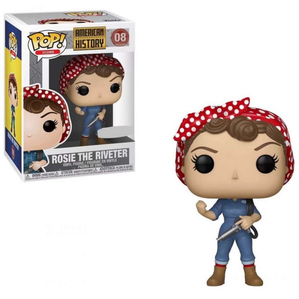 Winter Sale - Rosie the Riveter EXC Funko Pop! Vinyl - Father's Day Deal-O-Rama:£11