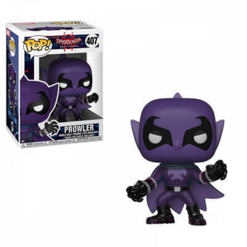 Wonder Animated Spider-Man - Prowler Funko Stand Out! Vinyl fabric