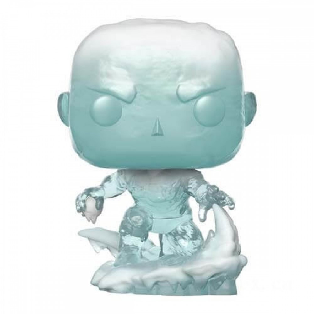 Marvel 80th Iceman Funko Stand Out! Vinyl fabric
