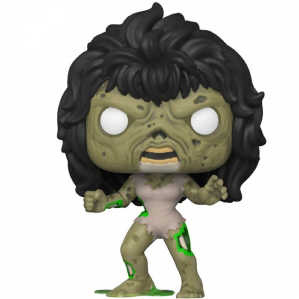 Marvel Zombies She-Hulk EXC Funko Stand Out! Plastic