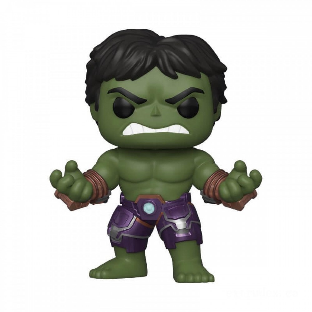 Marvel Avengers Game Hulk (Stark Specialist Meet) Funko Pop! Plastic