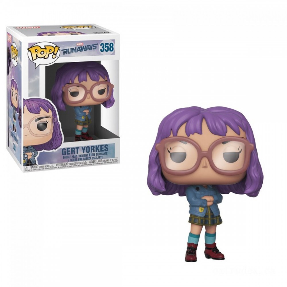 Marvel Runaways Gert Funko Stand Out! Plastic