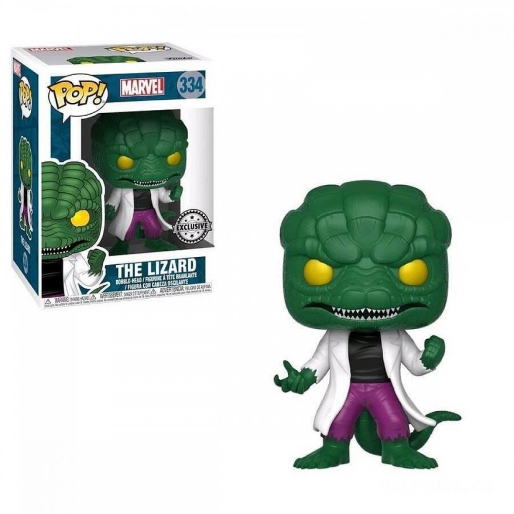 Marvel Comics The Lizard EXC Funko Stand Out! Vinyl