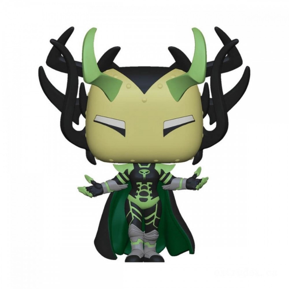 Marvel Infinity Warps Madame Hel Funko Stand Out! Plastic
