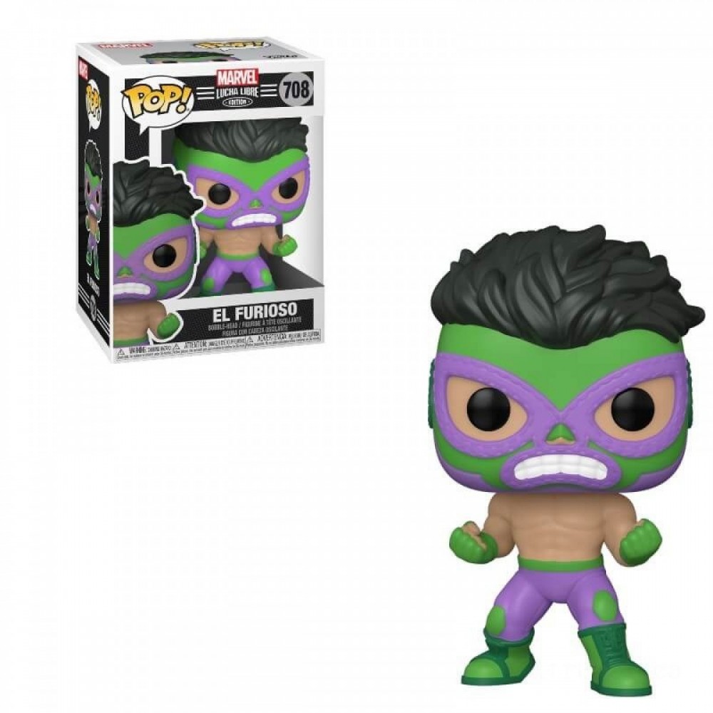 Marvel Luchadores Giant Stand Out! Vinyl