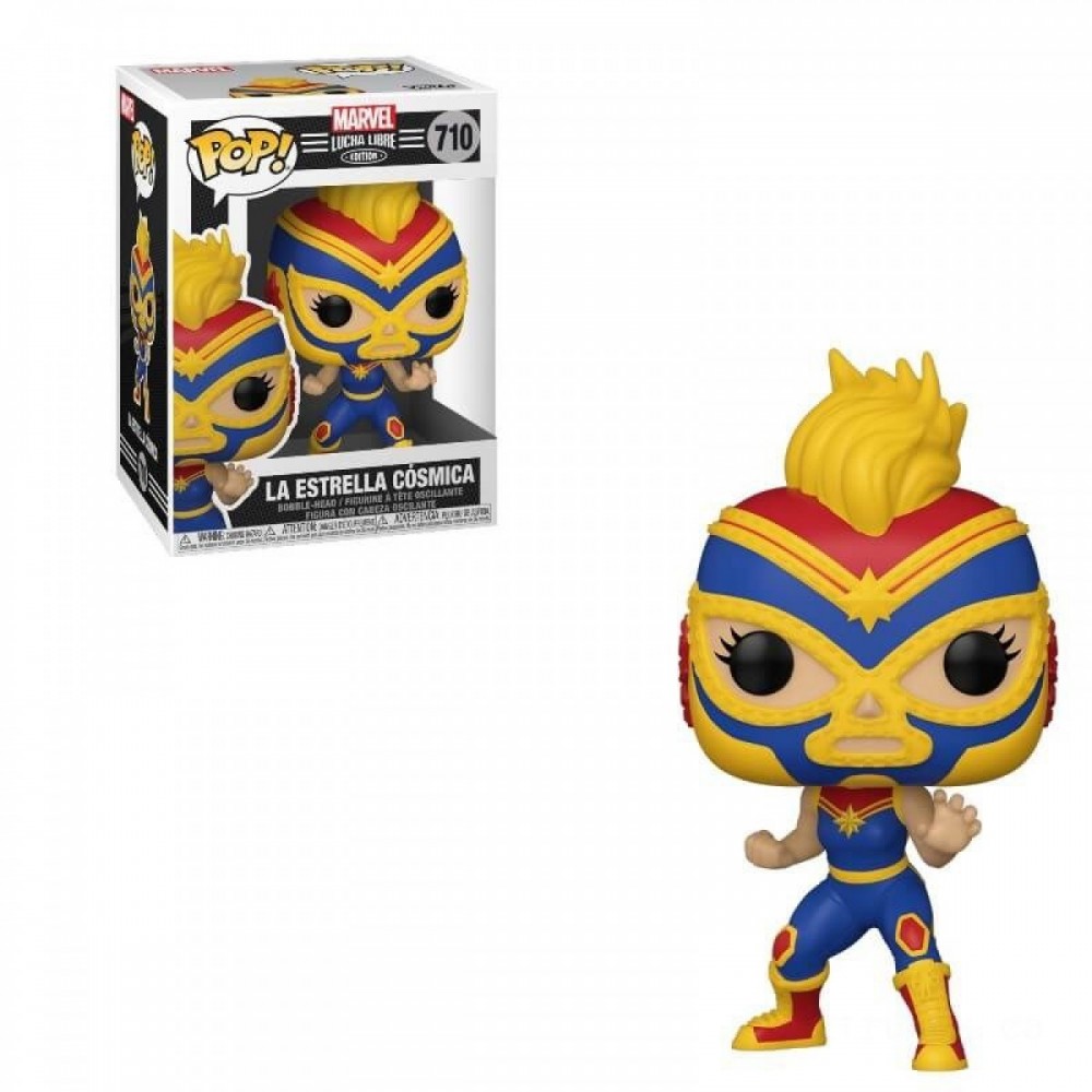 Marvel Luchadores Leader Wonder Stand Out! Vinyl fabric