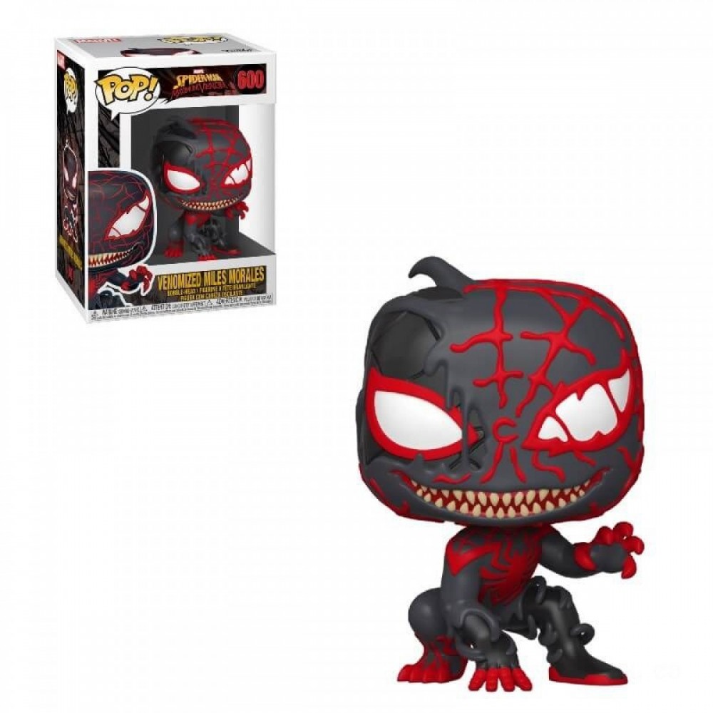 Marvel Poison Miles Morales Funko Stand Out! Vinyl fabric