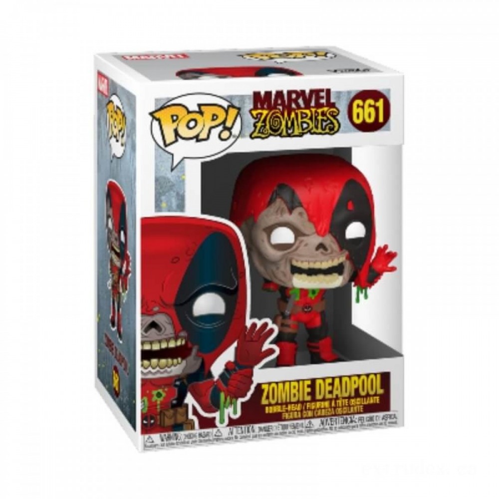 Wonder Zombies Deadpool Funko Stand Out! Vinyl fabric