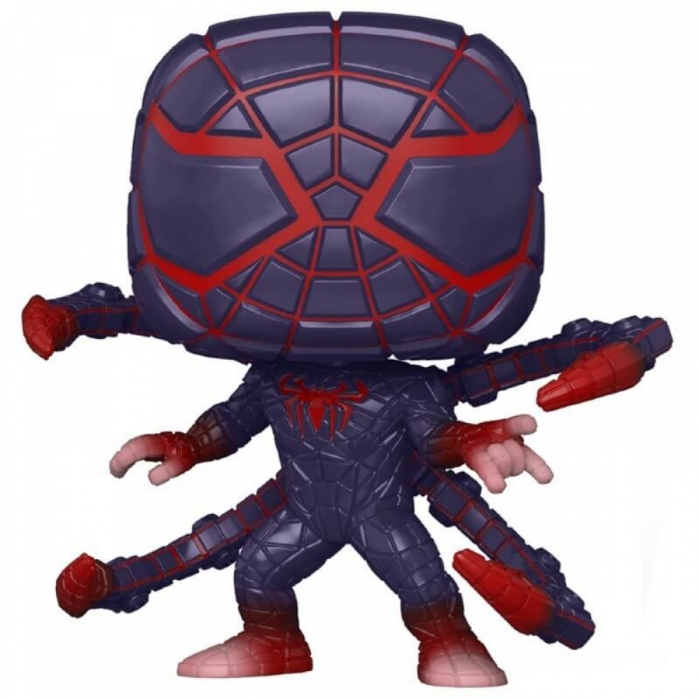 Marvel Spiderman Far Morales Programmable Satisfy Stand Out! Vinyl fabric
