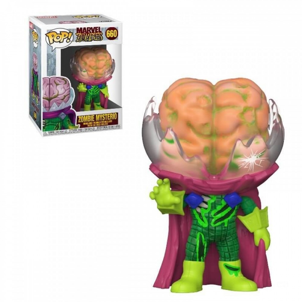 Marvel Zombies Mysterio Funko Stand Out! Vinyl fabric