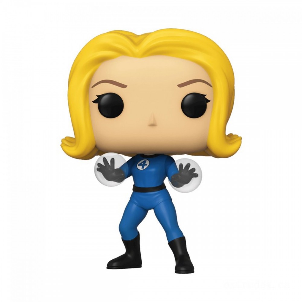 Marvel Fantastic 4 Unnoticeable Lady Funko Stand Out! Vinyl