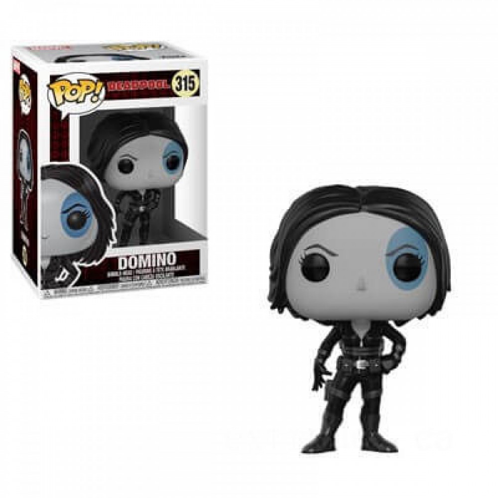 Marvel Deadpool Parody Domino Funko Stand Out! Plastic