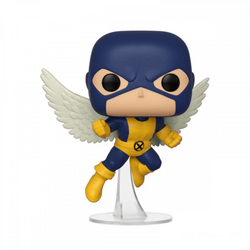 All Sales Final - Marvel 80th Angel Funko Stand Out! Plastic - Reduced:£8[coc10810li]