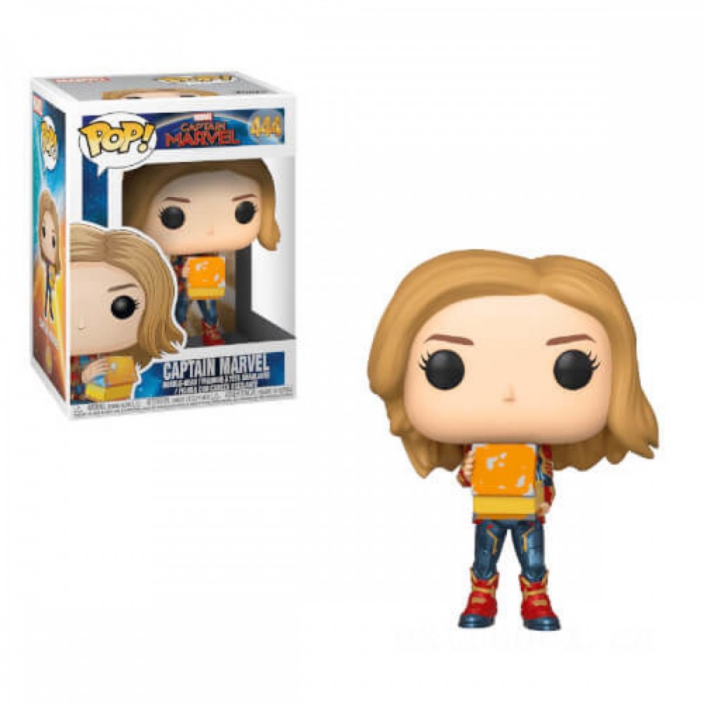 Marvel Captain Marvel along with Lunchbox Funko Stand Out! Vinyl