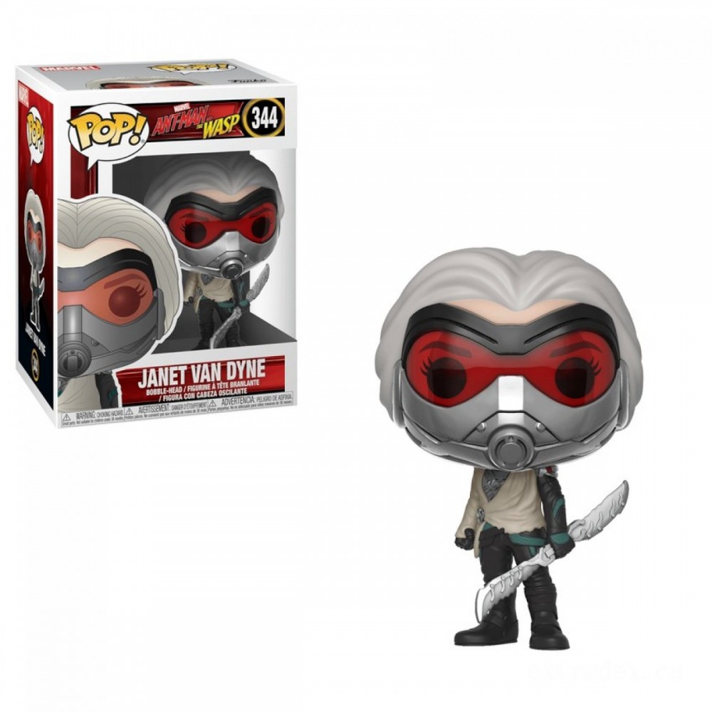 Marvel Ant-Man & The Wasp Janet Truck Dyne Funko Stand Out! Vinyl