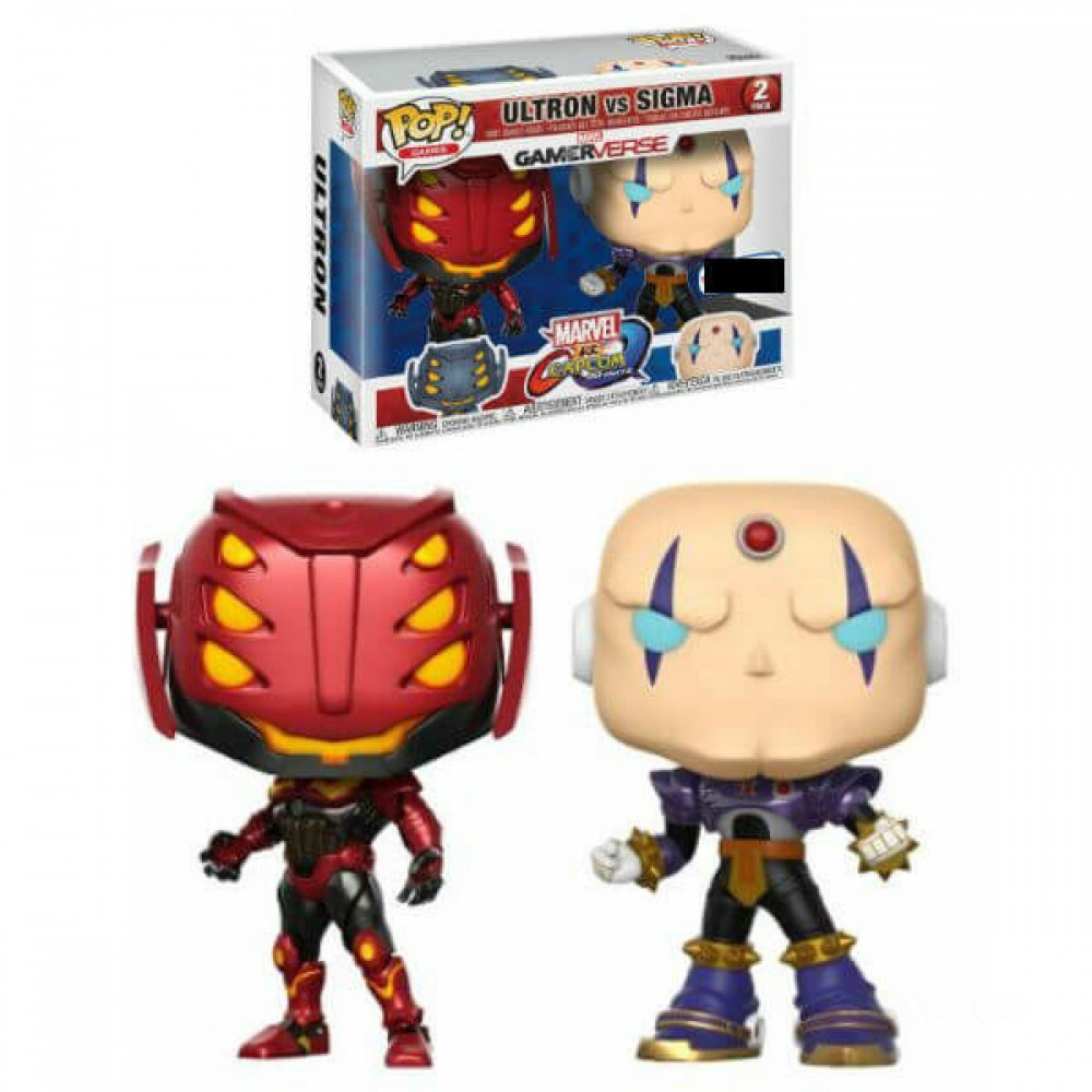 Capcom vs Marvel Ultron vs Sigma EXC Funko Stand Out! Vinyl fabric 2-Pack