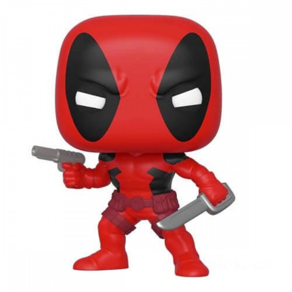 Marvel 80th Deadpool Funko Stand Out! Vinyl