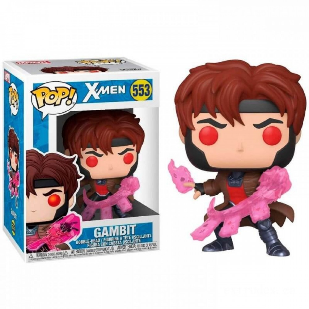 Marvel X-Men Classic Gambit with Cards Funko Stand Out! Vinyl