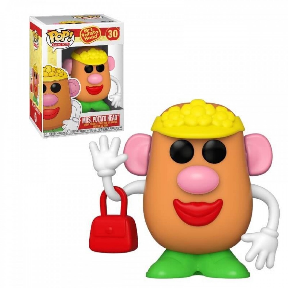 Three for the Price of Two - Hasbro Mrs. Potato Scalp Stand Out! Viynl Number - Spring Sale Spree-Tacular:£7