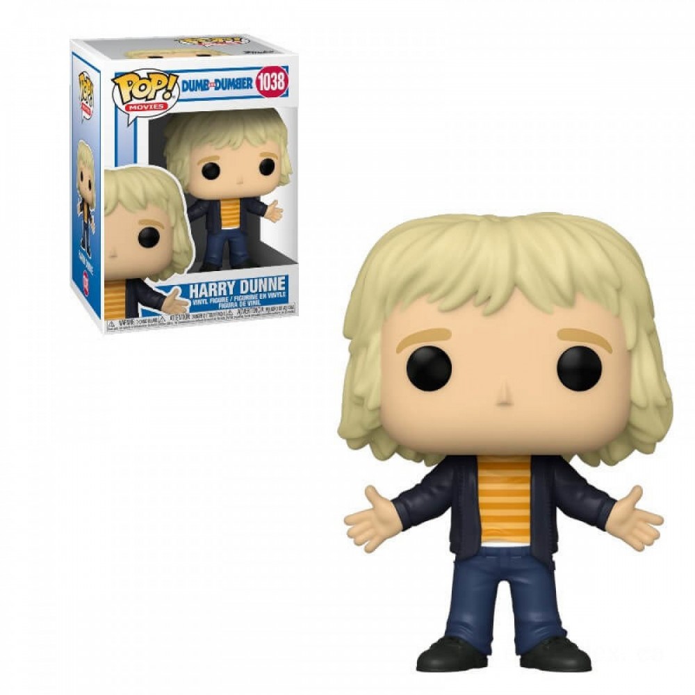Clearance Sale - Dumb & Dumber Casual Harry Funko Stand Out! Vinyl fabric - Give-Away:£7