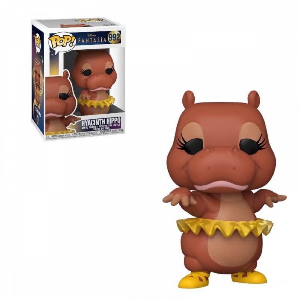 Disney Fantasia 80th Hyacinnth Hippo Stand Out! Vinyl Number