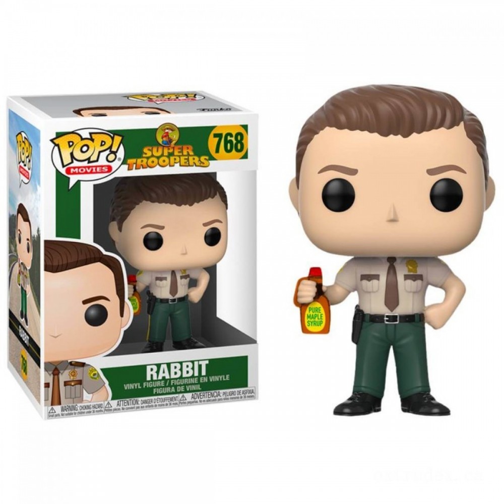 Super Troopers Rabbit Funko Stand Out! Plastic