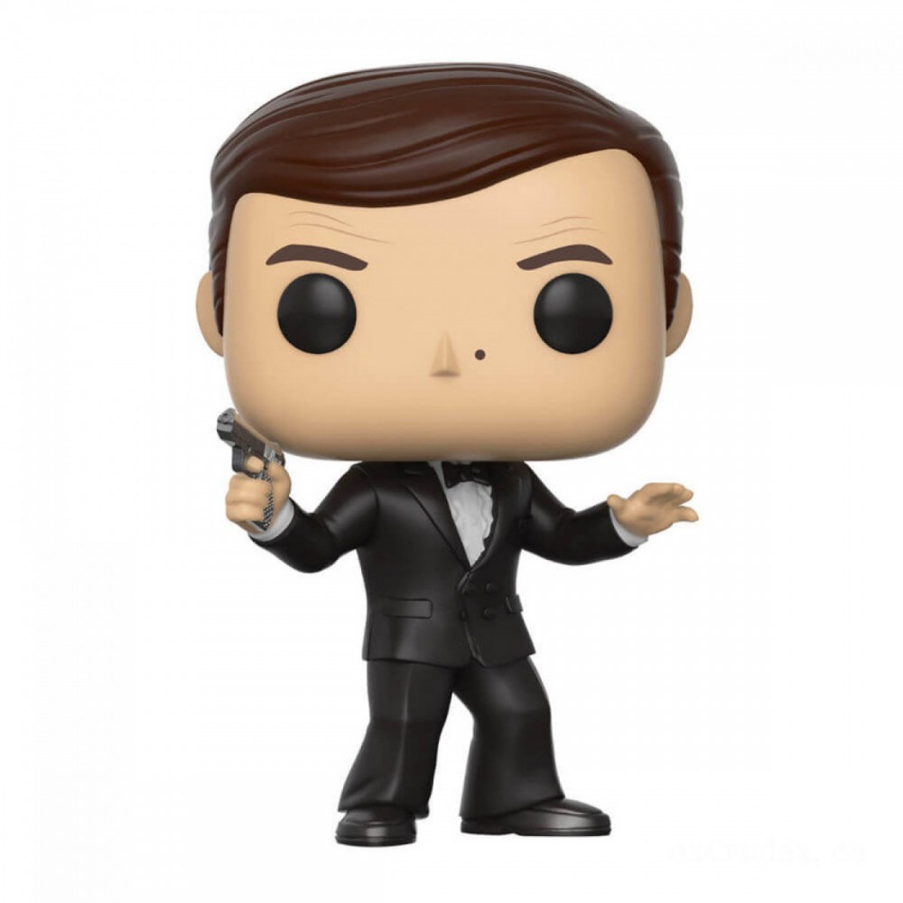 James Bond Roger Moore Funko Stand Out! Vinyl fabric
