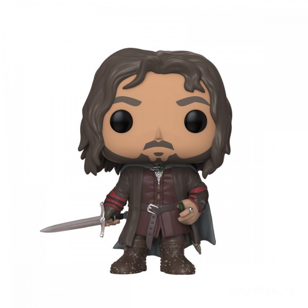 Lord of the Rings Aragorn Funko Stand Out! Plastic