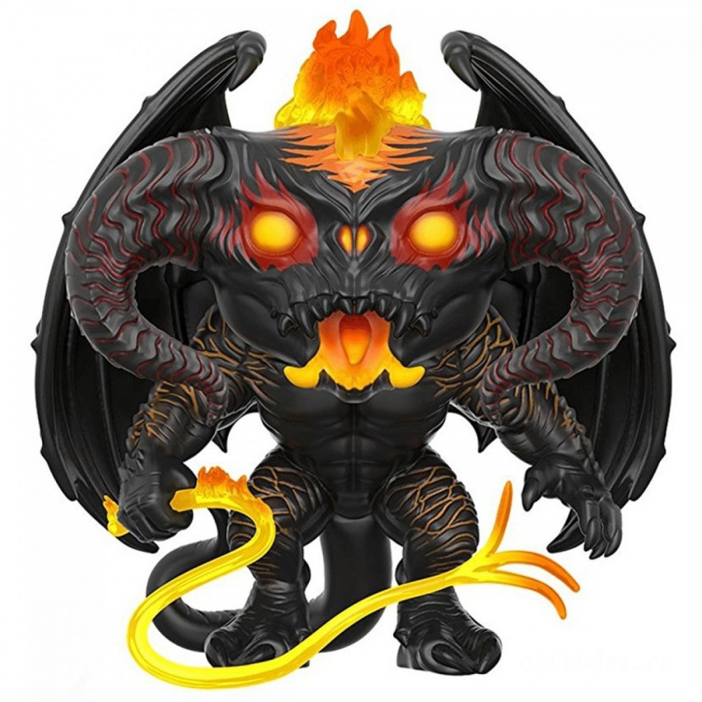 God Of The Rings Balrog Super Sized Funko Stand Out! Vinyl fabric