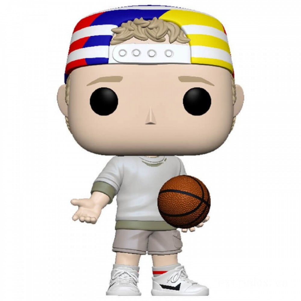 White Males Can Not Leap Billy Hoyle Funko Stand Out! Plastic