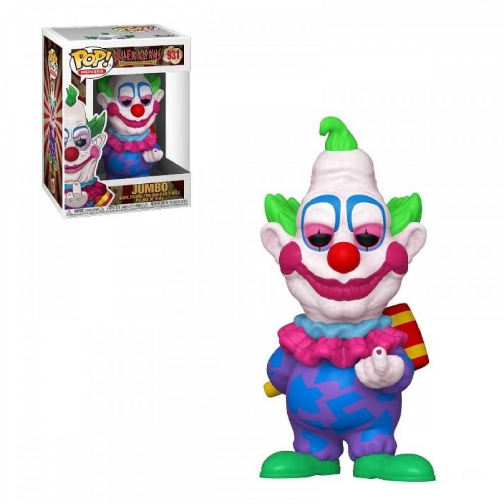 Awesome Klowns coming from Deep Space Jumbo Funko Pop! Vinyl