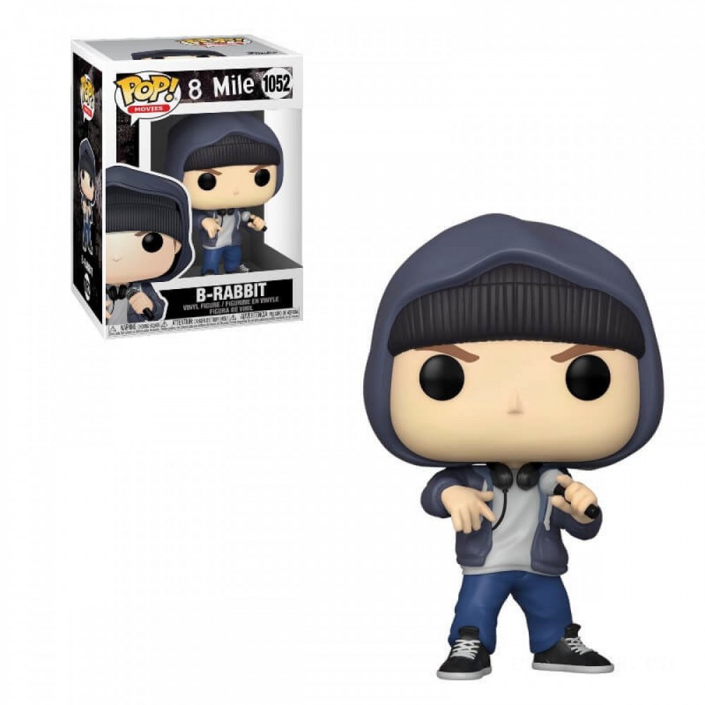 8 Mile Eminem as B-Rabbit Funko Stand Out! Plastic